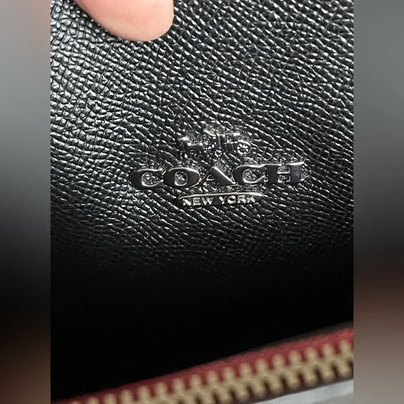 Coach Mollie Tote 25 Purple Floral Print with Lavender Wristlet - Picture 10 of 16